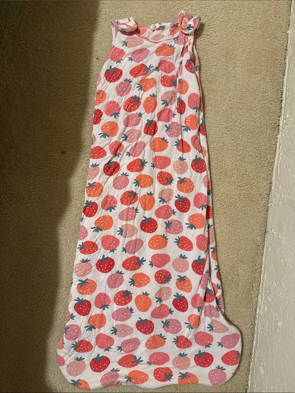 Angel Dear 18-36mo 1.0tog Strawberry Print Sleep Sack